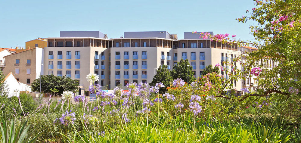 Residence Bleu Castillet Perpignan Exteriör bild